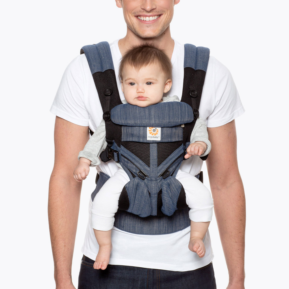 Omni 360 baby carrier all-in-one: Cool Air Mesh - Indigo Weave
