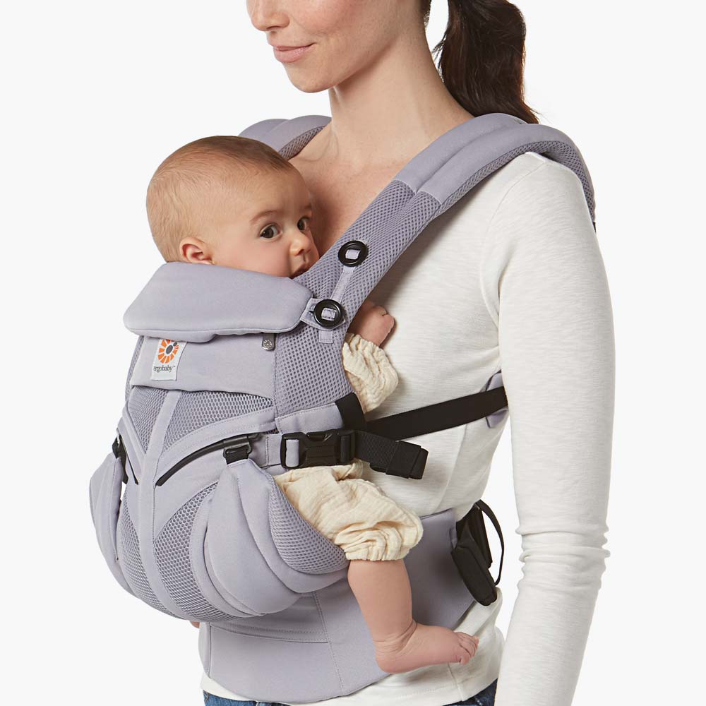 Omni 360 baby carrier all-in-one: Cool Air Mesh - Lilac Grey