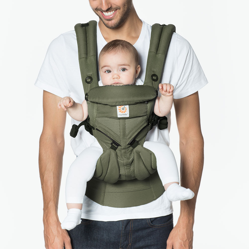 Omni 360 baby carrier all-in-one: Cool Air Mesh - Khaki Green