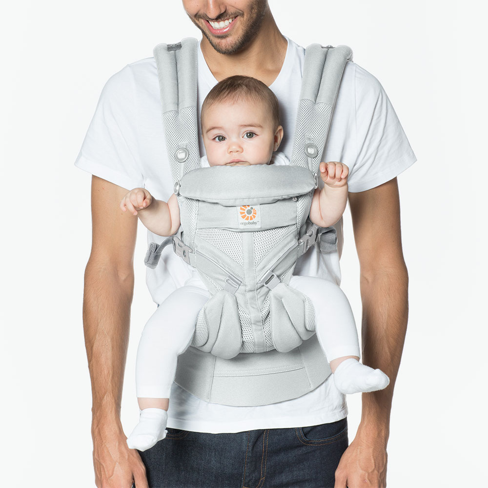 Omni 360 baby carrier all-in-one: Cool Air Mesh - Pearl Grey